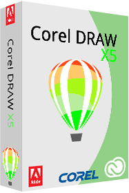 corel draw x5 logo